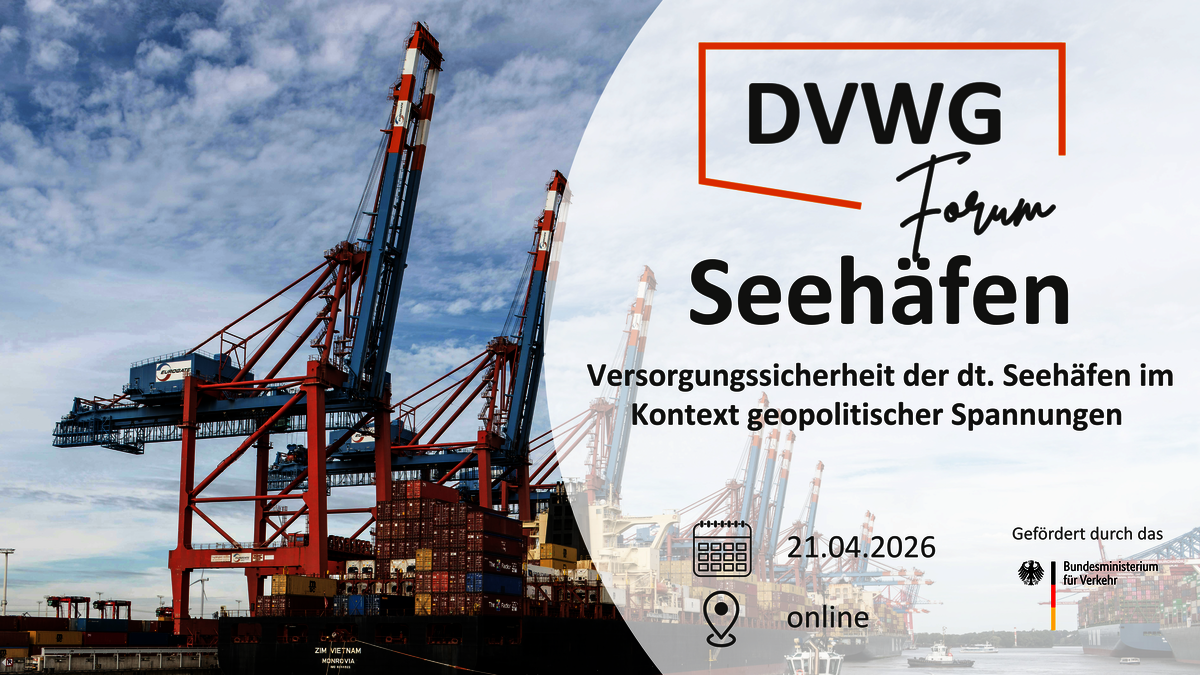 Banner DVWG-Forum Seehäfen